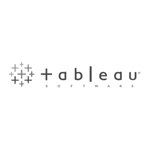 Logo de Tableau conectado con WeTender para visualización de datos de licitaciones sanitarias